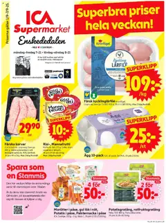 Förhandsgranska reklamblad Enskededalen från butik ICA Supermarket gäller från 01/09/2025