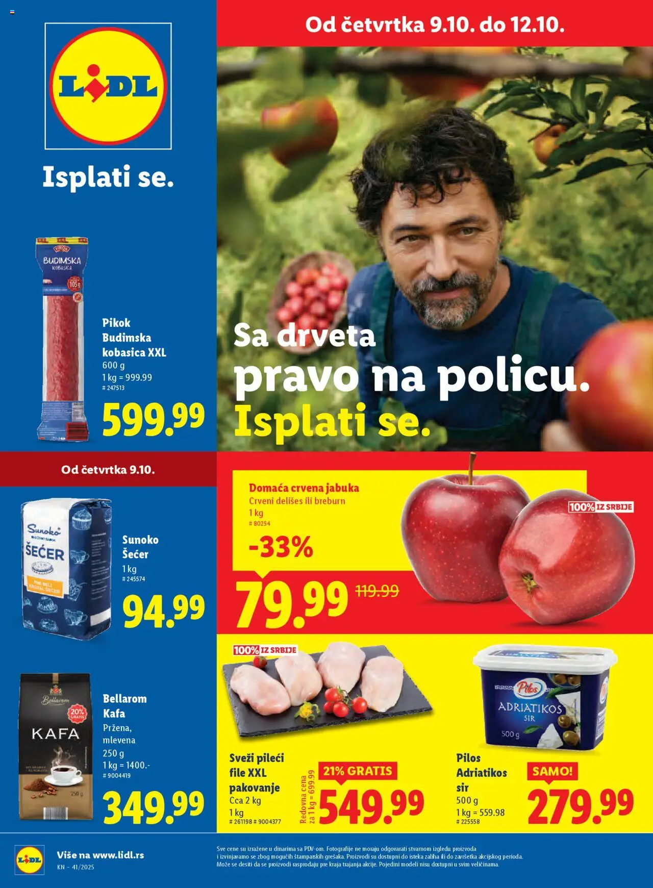 Lidl katalog važi od 09.10.2025 - stranica 1