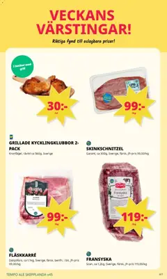 Förhandsgranska reklamblad Aktuella reklamblad Tempo från butik Tempo gäller från 03/11/2025 | Sida : 4