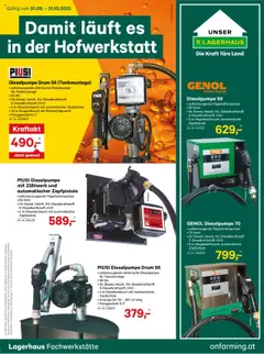 Vorschau der Angebote: Lagerhaus Hofwerkstaette gültig ab 01.09.2025