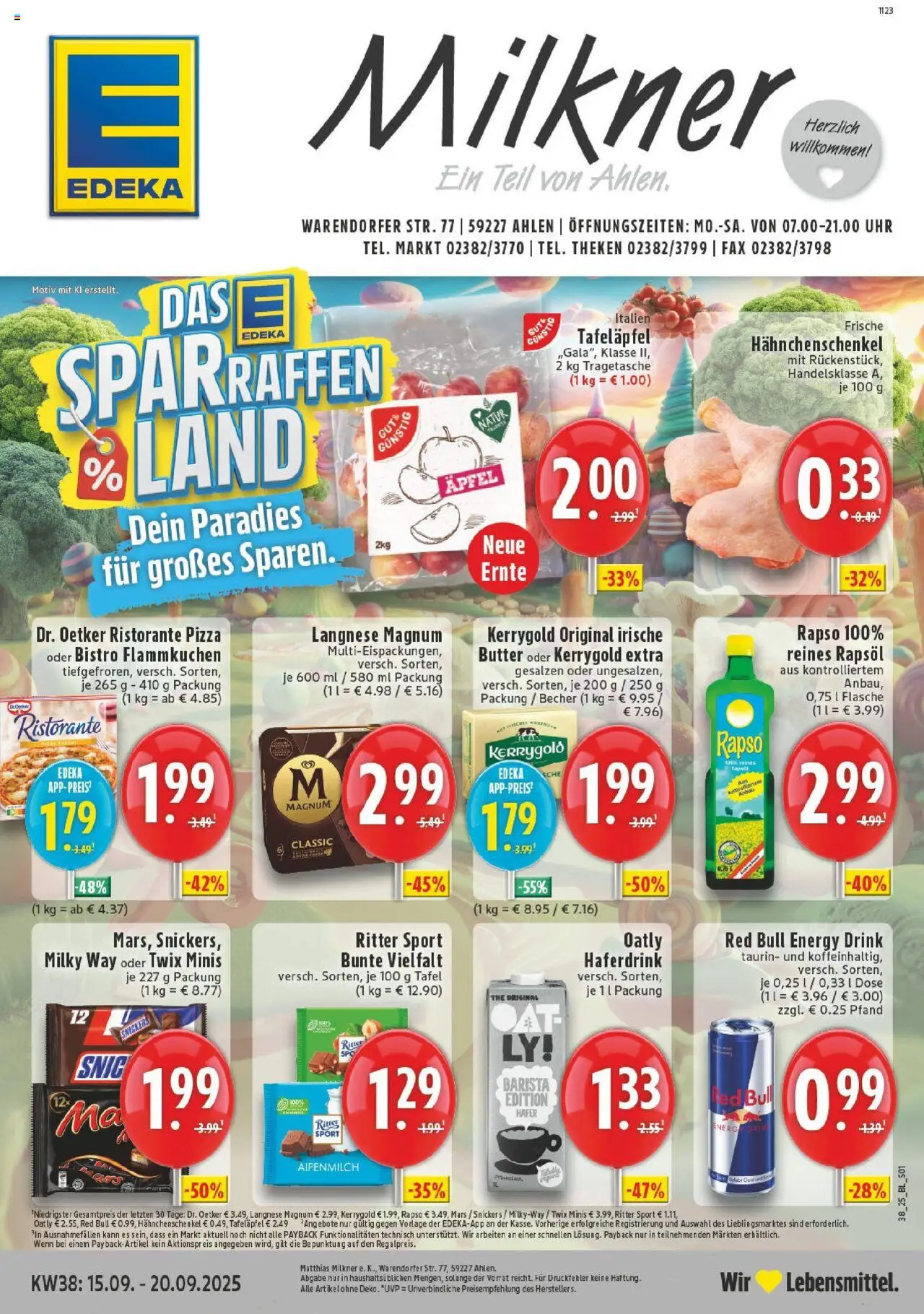 EDEKA Prospekt ab 14.09.2025 - Prospekt Ahlen Online