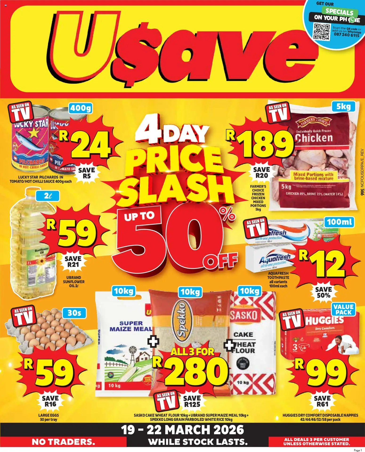 Preview of Usave flyer valid from 19/03/2026