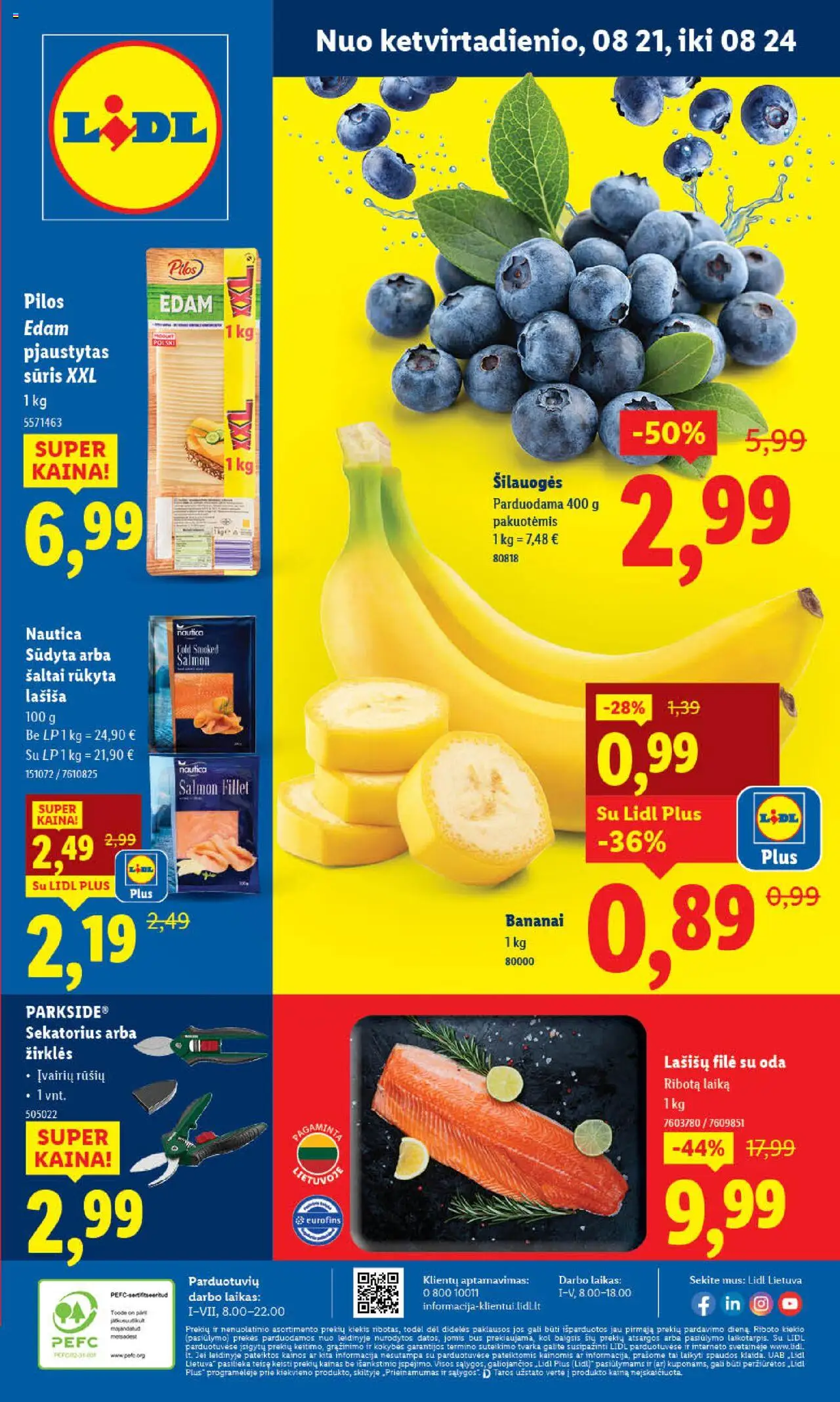 LIDL leidinys galioja nuo 2025.08.21 – puslapio numeris 1