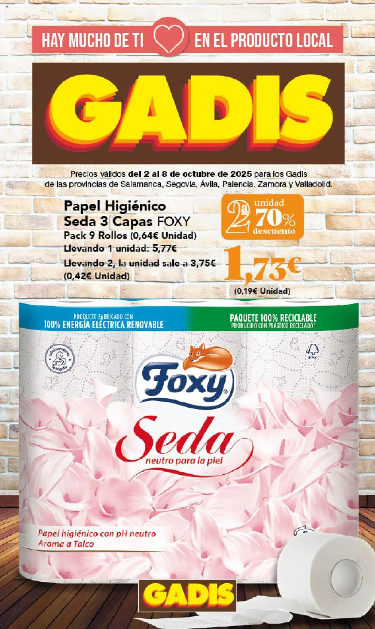 Gadis Folleto > 02/10 - 08/10/2025 > Ofertas