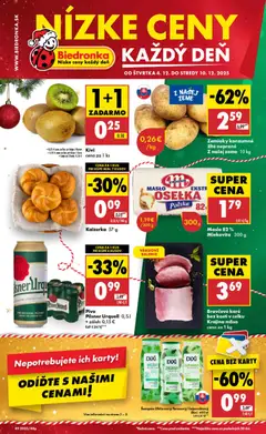 Náhľad Biedronka letáku platného od 04.12.2025