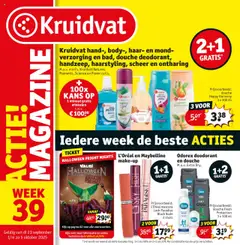 Voorbeeld van Folder week 39 van winkel Kruidvat geldig vanaf 23-09-2025