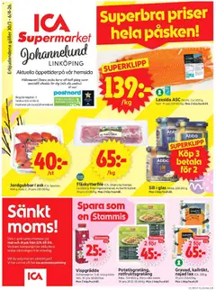 Förhandsgranska reklamblad Linköping från butik ICA Supermarket gäller från 30/03/2026
