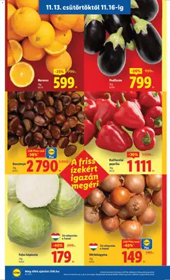 Lidl - Akciós újság Lidl megtekintése, amely érvényes 2025.11.13.-től | Oldal: 4