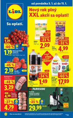 Náhľad Lidl letáku platného od 05.01.2026