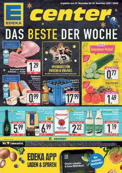 Vorschau von dem Prospekt des Geschäftes Edeka, gültig ab dem 24.11.2025