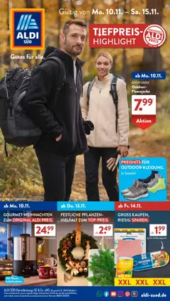 Vorschau von dem Prospekt des Geschäftes Aldi Süd, gültig ab dem 10.11.2025