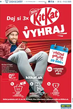 Náhľad Metro letáku platného od 19.11.2025