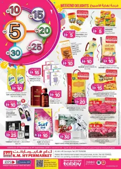 Preview of the catalogue Weekend Delights - Ind. Area & Hili Sanaiya of store KM Trading valid from 11 Sep, 2025