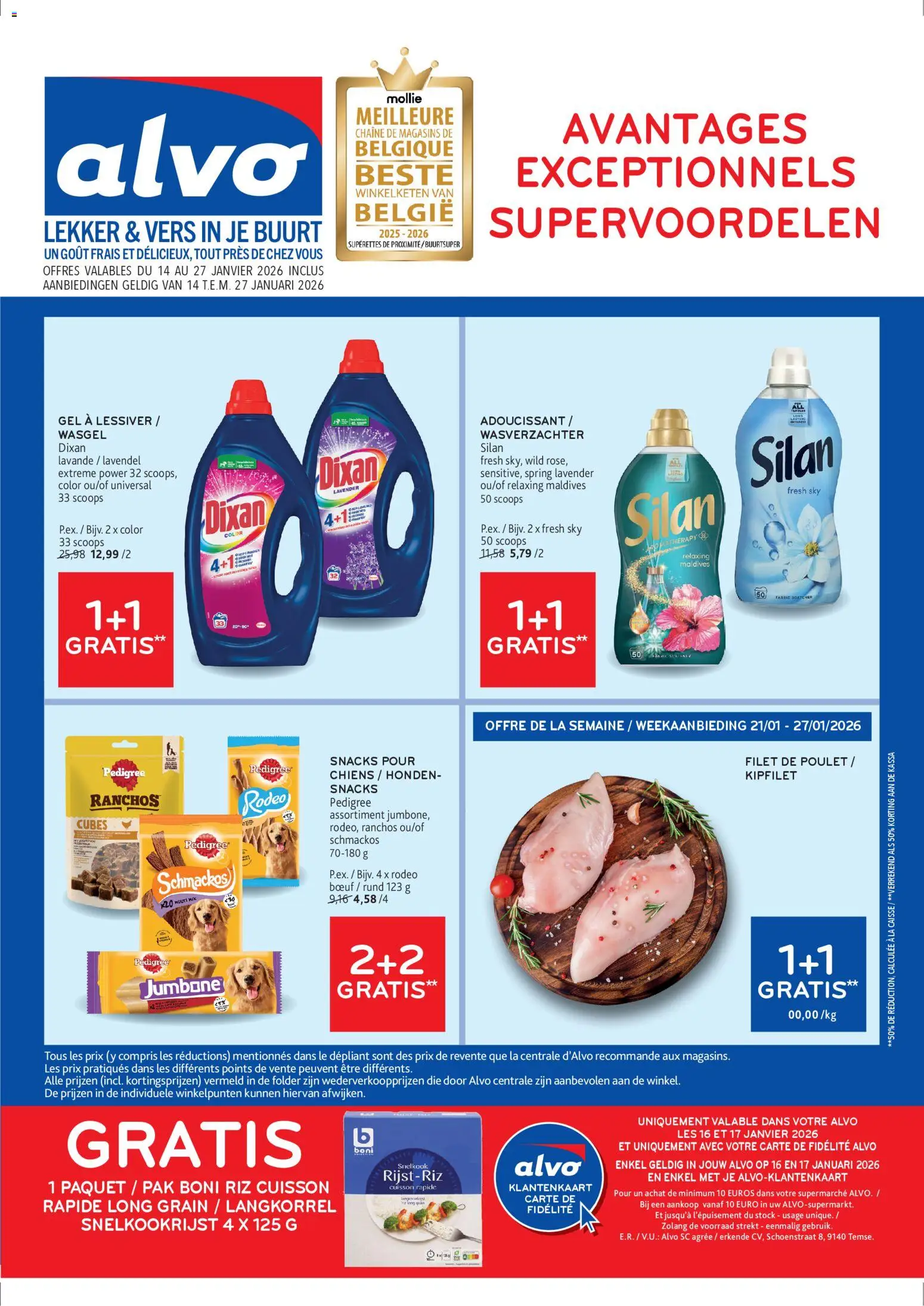 Voorbeeld van Publicité van winkel Alvo geldig vanaf 14/01/2026