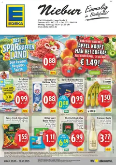 Vorschau von dem Prospekt des Geschäftes Edeka, gültig ab dem 19.10.2025