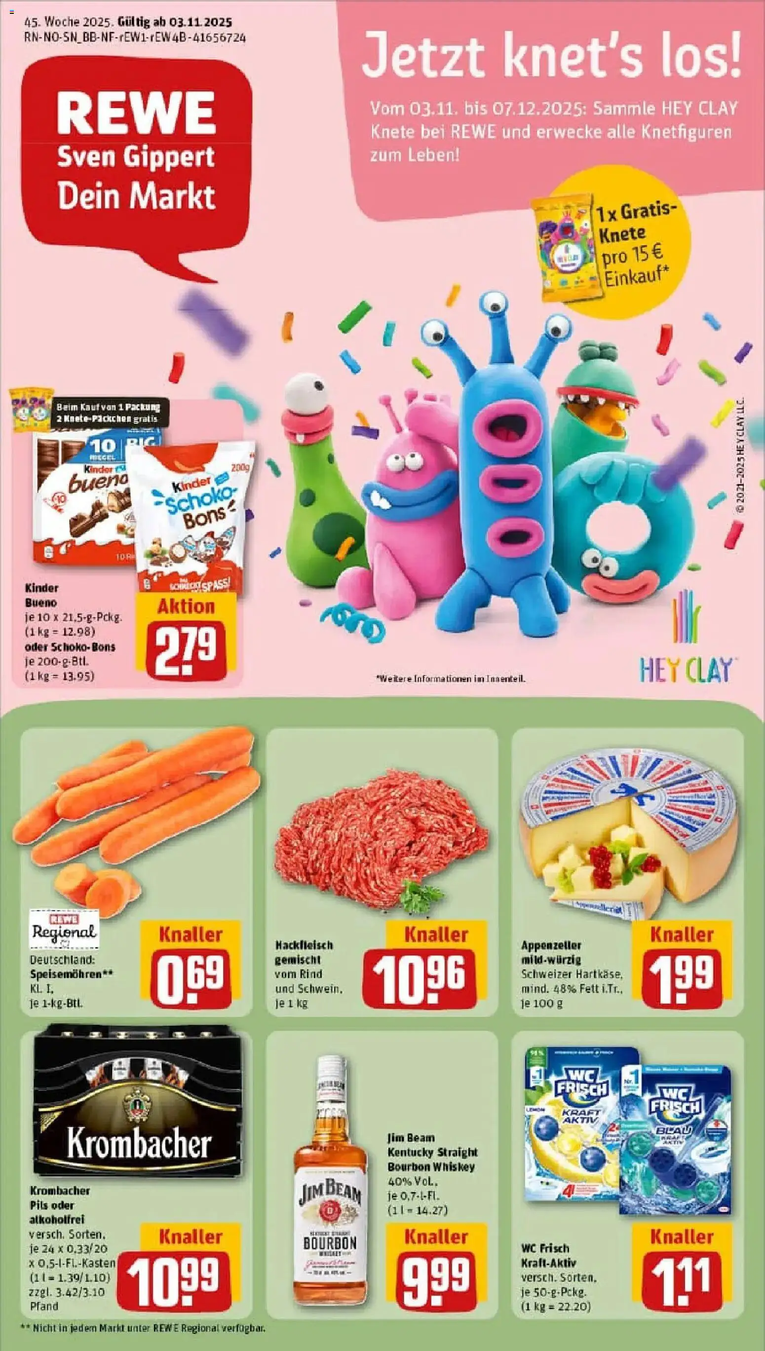 Vorschau von dem Prospekt des Geschäftes Rewe, gültig ab dem 02.11.2025