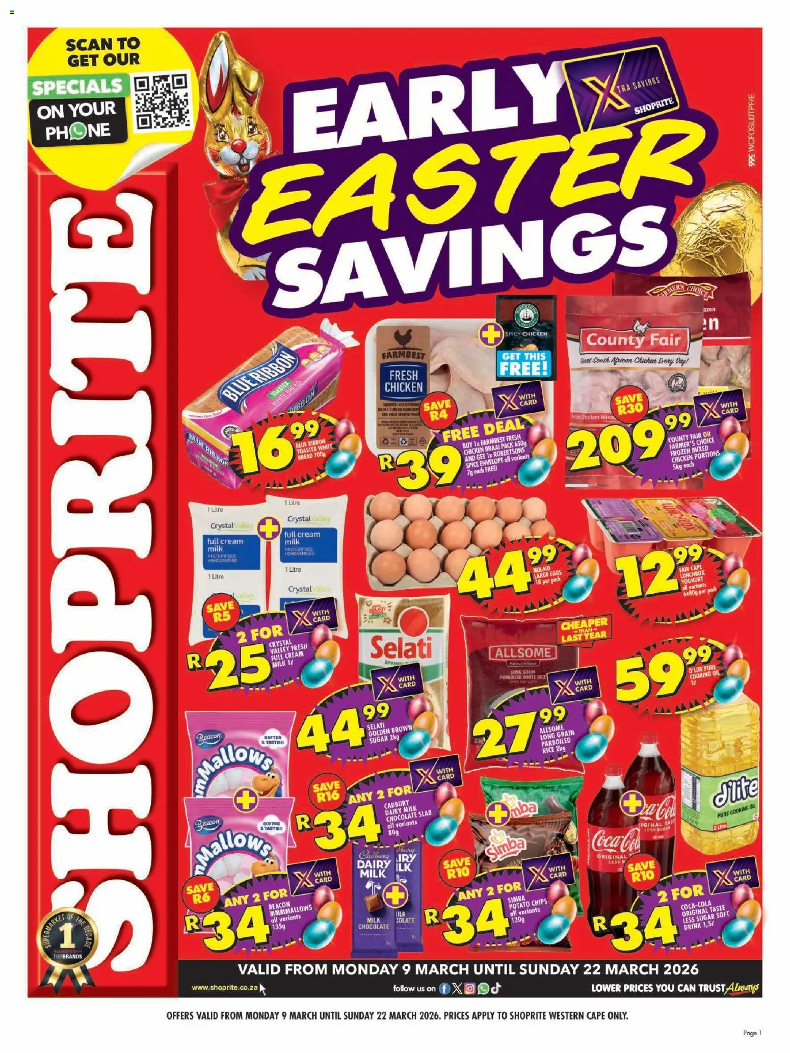 Preview of Shoprite flyer valid from 09/03/2026