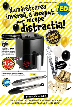 Previzualizarea de cataloage: TEDi Catalog nou valabil de la 12.12.2025