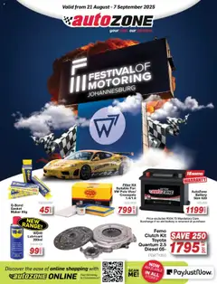 Preview of AutoZone flyer valid from 21/08/2025