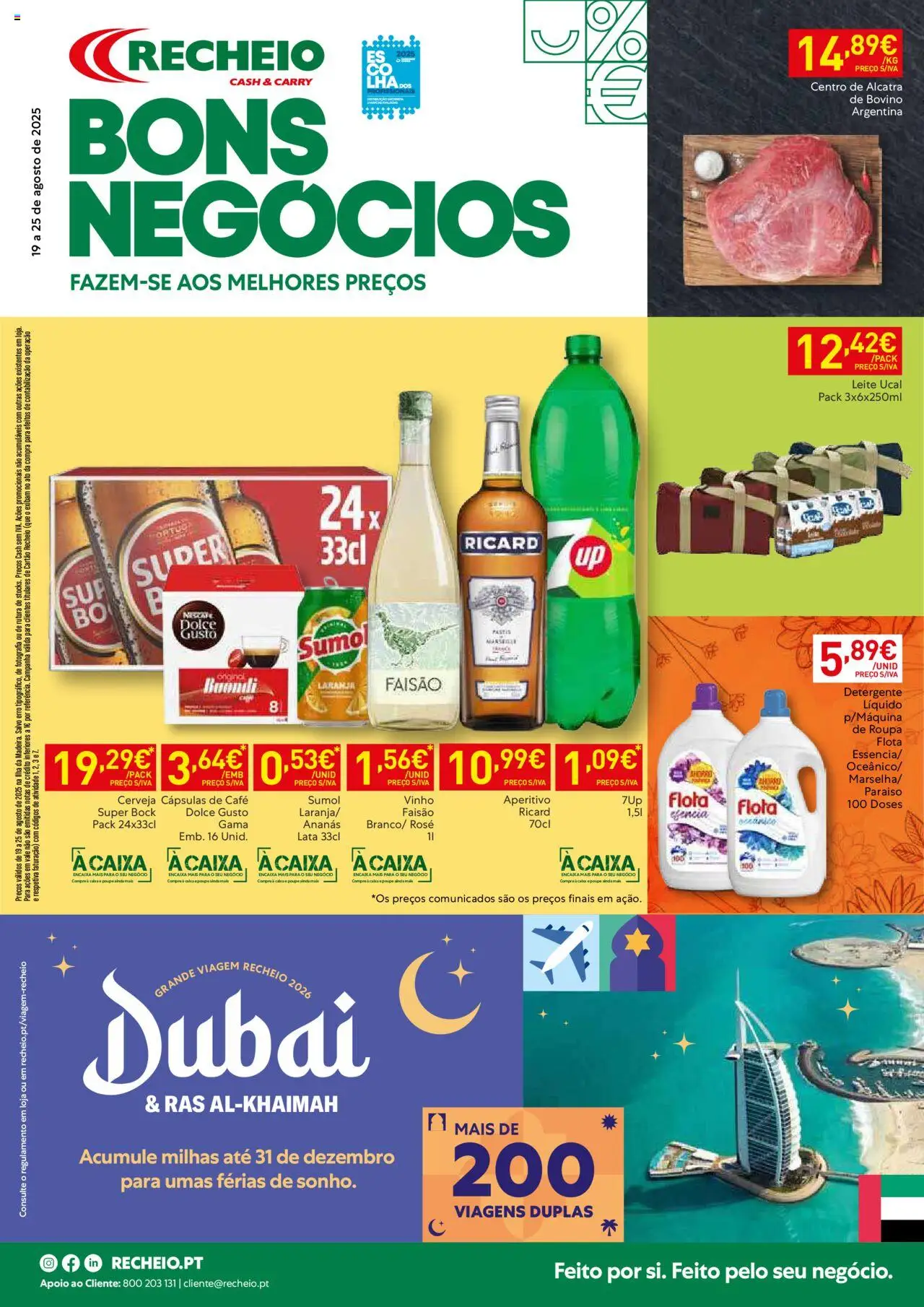 Recheio Folheto de 19/08/2025 - catálogo esta semana - página 1