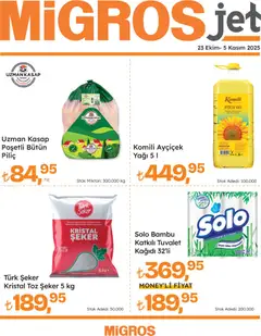 Migros Migros Jet Dijital 23.10.2025 - Broşürünün önizlemesi