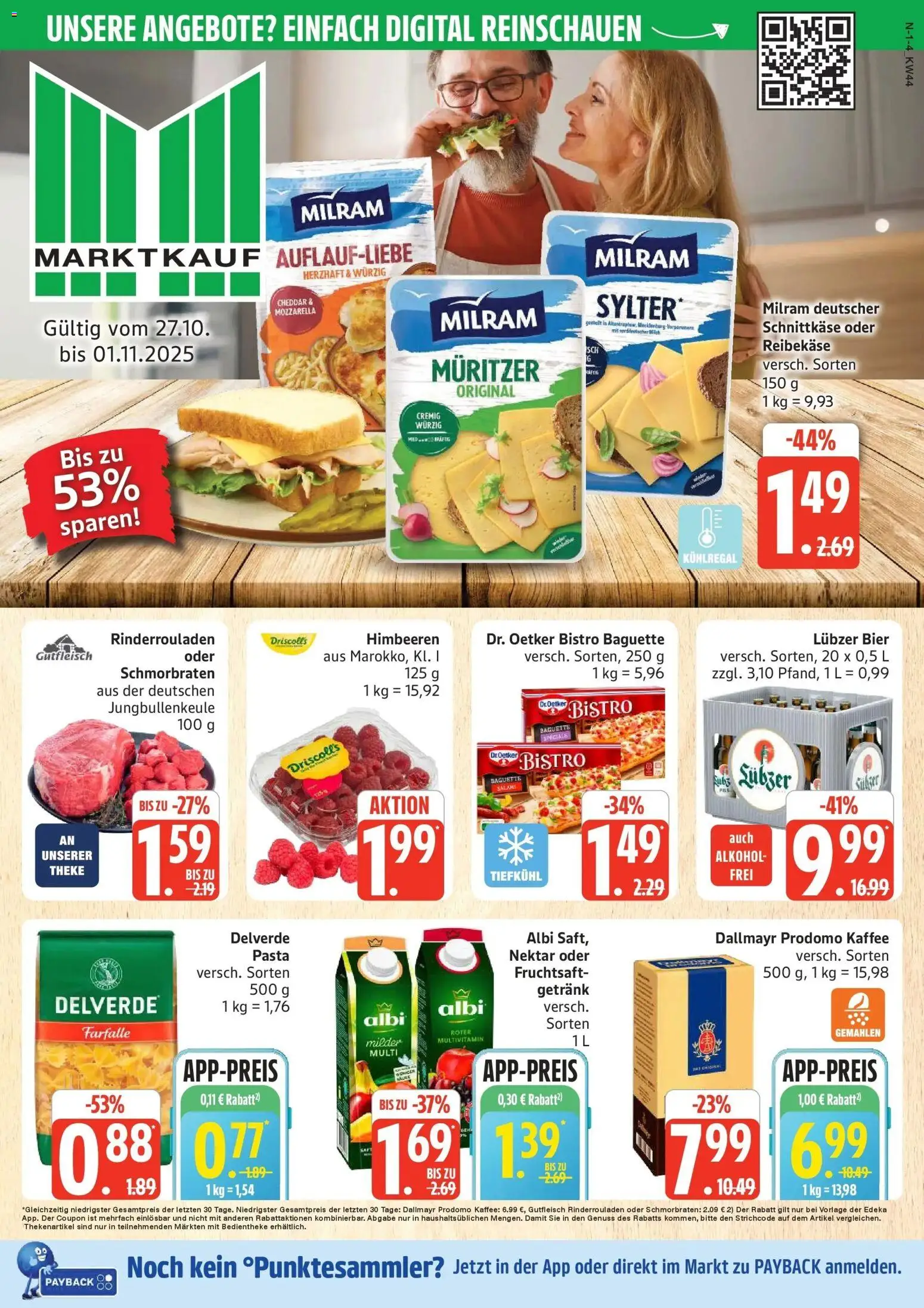 Vorschau von dem Prospekt des Geschäftes Marktkauf, gültig ab dem 26.10.2025