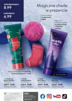 Pogląd gazetki "Katalog 17 2025" ze sklepu Oriflame ważnej od 03.12.2025 | Strona: 164