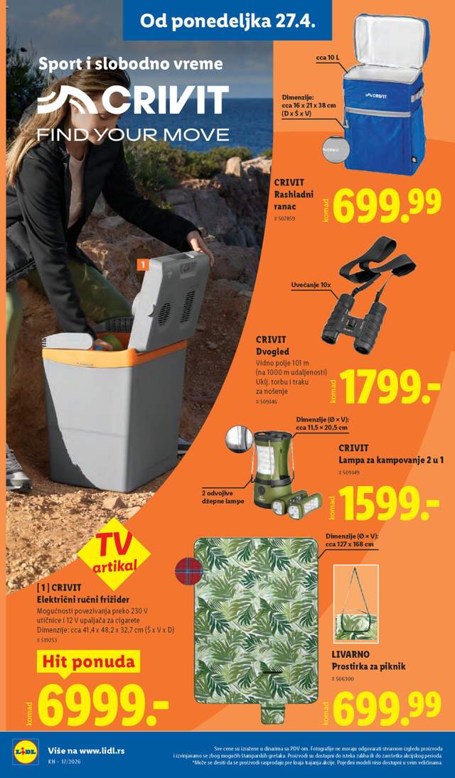 Novi Lidl katalog od 23.04.
