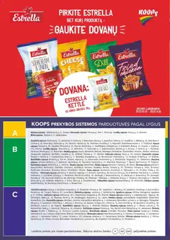 Koops parduotuvės leidinio Leidinys galiojančio nuo 2025.10.31 peržiūra | puslapis: 2