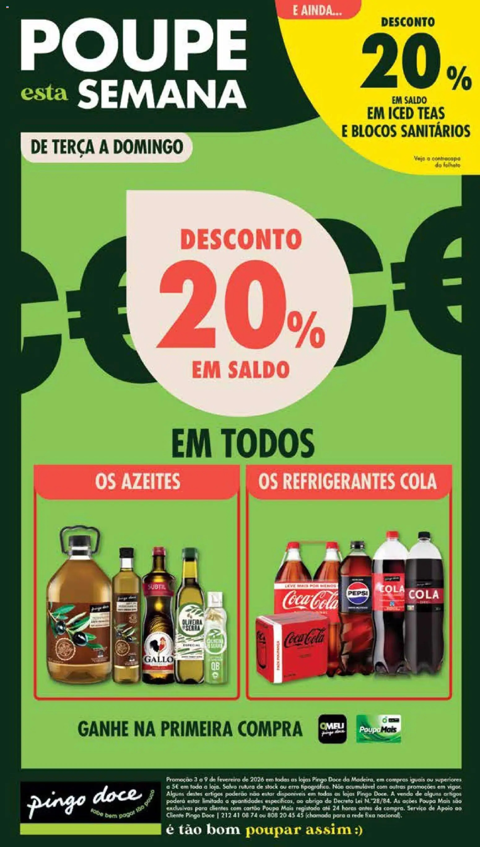 Pré-visualização do folheto da loja Pingo Doce válida a partir de 03/02/2026