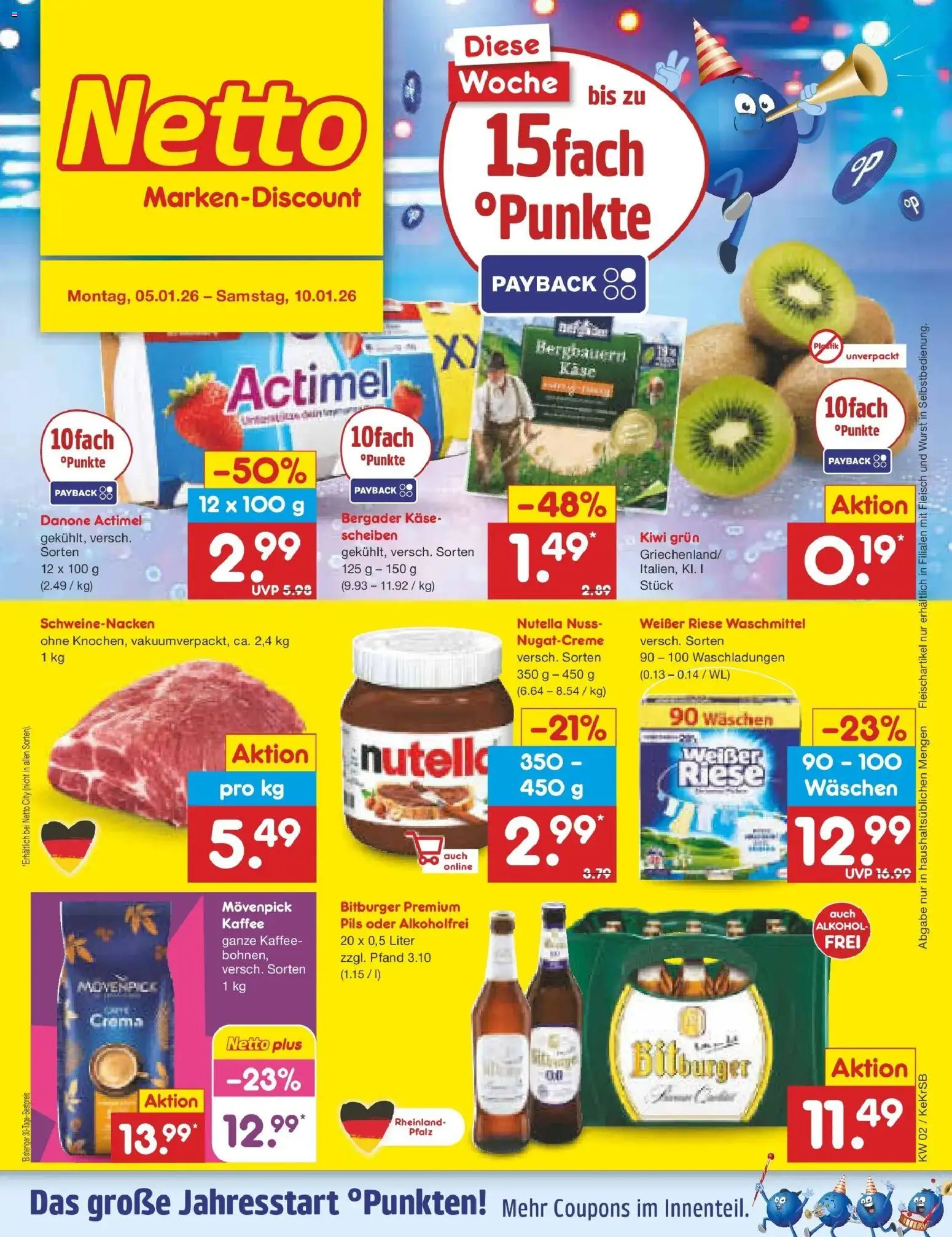Vorschau von dem Prospekt des Geschäftes Netto Marken-Discount, gültig ab dem 05.01.2026