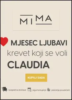 Pregled letka Katalog trgovine Mima namještaj vrijedi od 02.02.2026