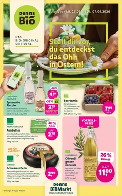 Vorschau von dem Prospekt des Geschäftes Denns BioMarkt, gültig ab dem 25.03.2026