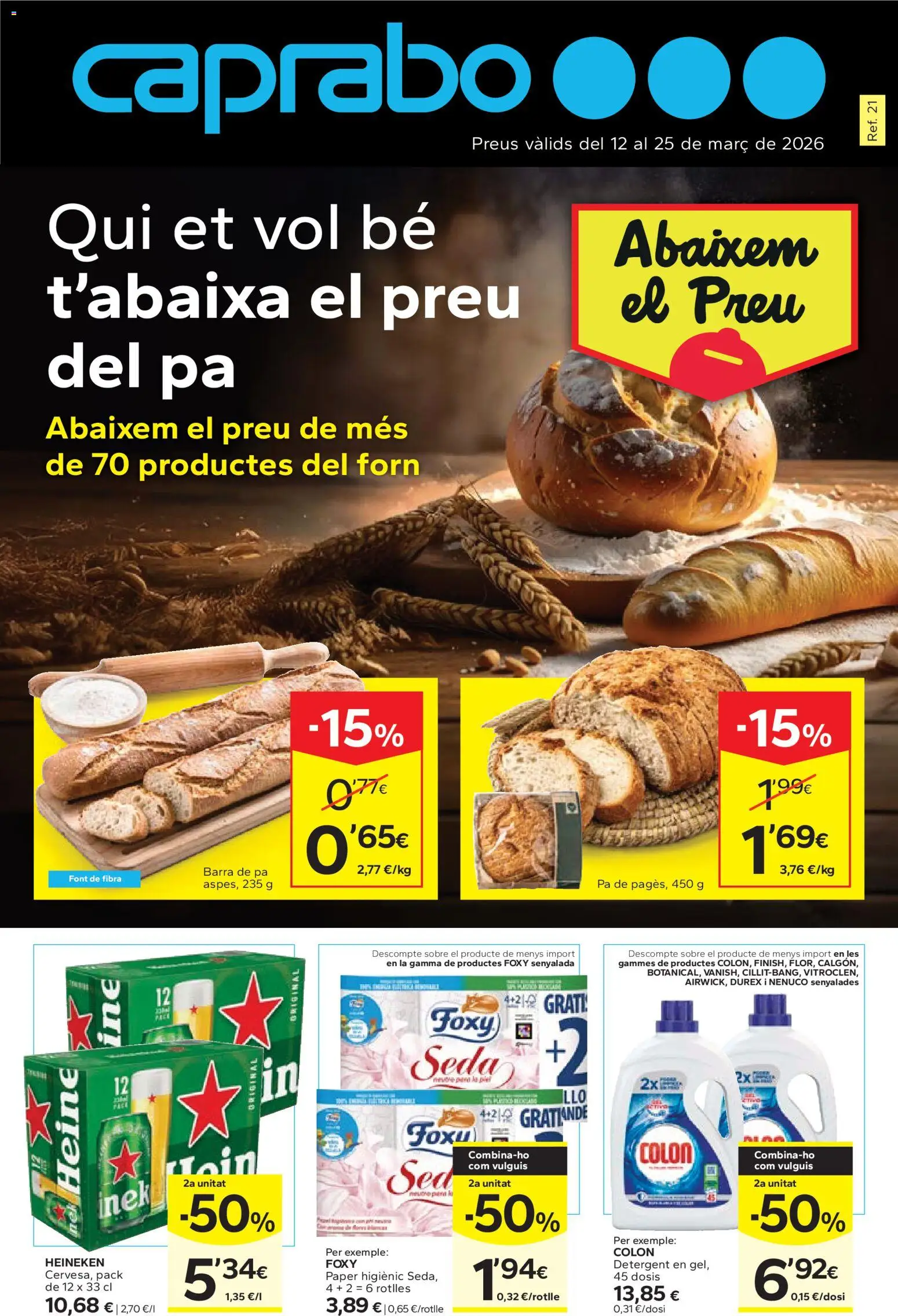 Vista previa del folleto de la tienda Caprabo válido desde el 12/03/2026 