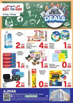 Preview of the catalogue Back to school of store Day to Day valid from 12 Aug, 2025