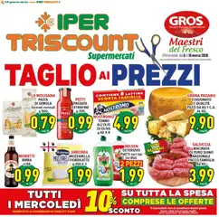 Anteprima dell'opuscolo Ipertriscount volantino Viterbo dal negozio Ipertriscount valido da 06/03/2026