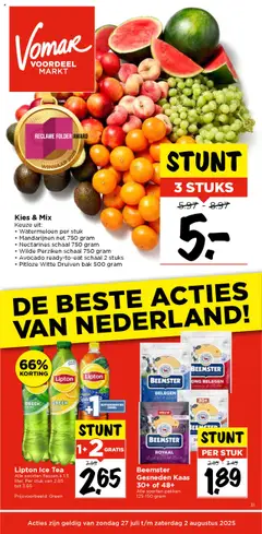 Voorbeeld van Folder week 31 van winkel Vomar geldig vanaf 27-07-2025