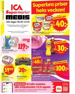 Förhandsgranska reklamblad Stockholm från butik ICA Supermarket gäller från 26/01/2026