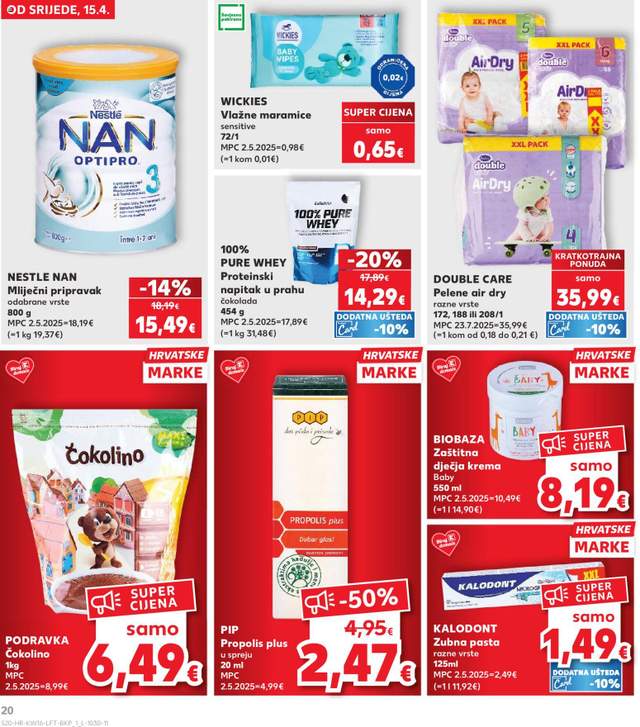 Novi Kaufland katalog od 15.04.