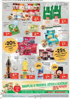 Pregled letka Katalog trgovine Spar vrijedi od 10.12.2025 | Stranica: 19