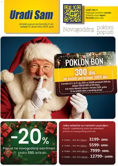 Pregled Uradi Sam kataloga - važi od 11.12.2025