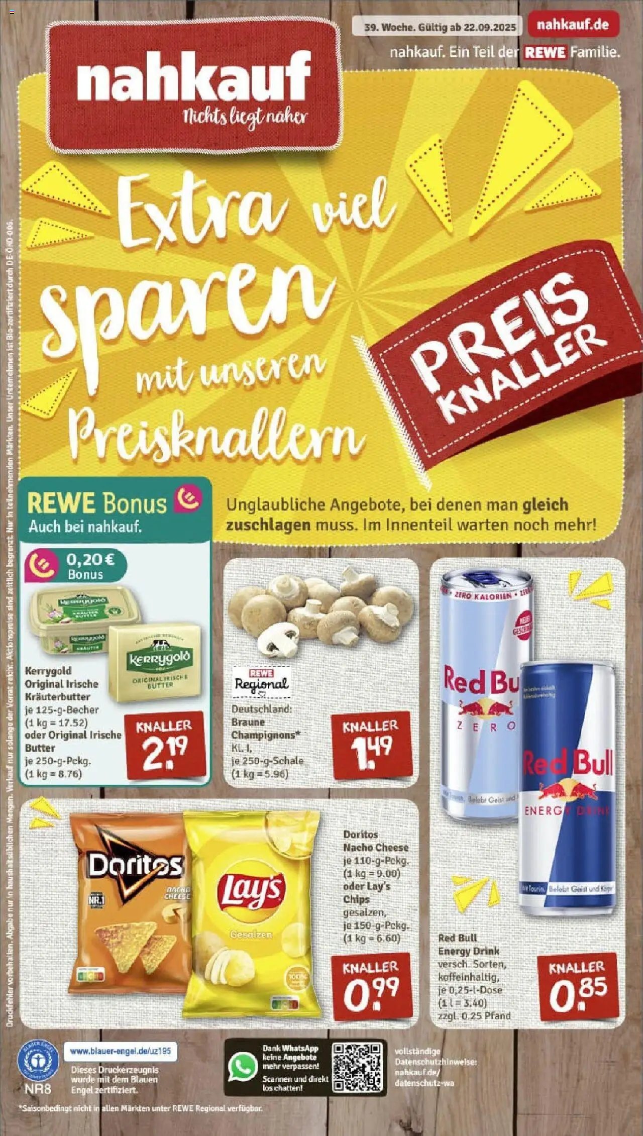 REWE Prospekt ab 21.09.2025 nächste Woche - Prospekt Rastatt	