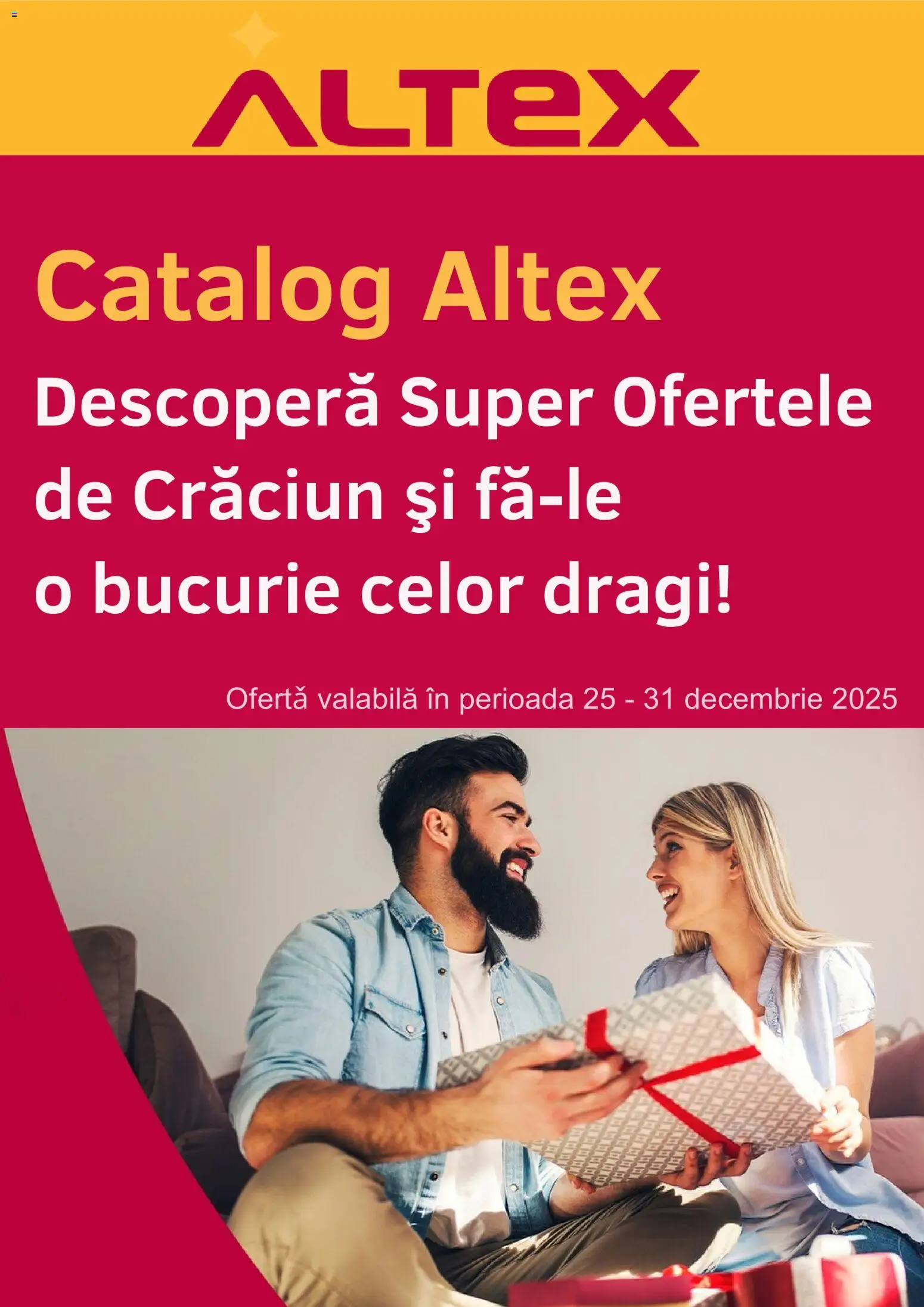 Previzualizarea de cataloage: Altex Catalog nou valabil de la 25.12.2025
