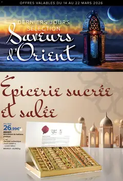 Prévisualisation de Costco Saveurs d'Orient mars 2026 du magasin Costco formulaire valide 14/03/2026