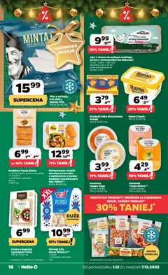 Pogląd gazetki "Gazetka spożywcza" ze sklepu Netto ważnej od 01.12.2025 | Strona: 18