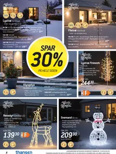 Eksempel på tilbudsavis Black Friday fra butik Thansen gyldig fra 26/11/2025 | Side: 8