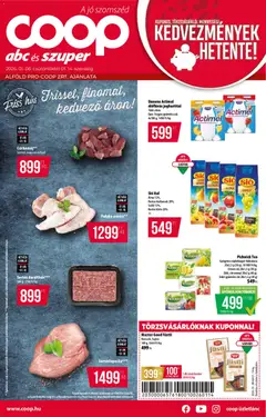 COOP - Alföld Pro-Coop Zrt. - Abc szuper megtekintése, amely érvényes 2026.01.08.-től