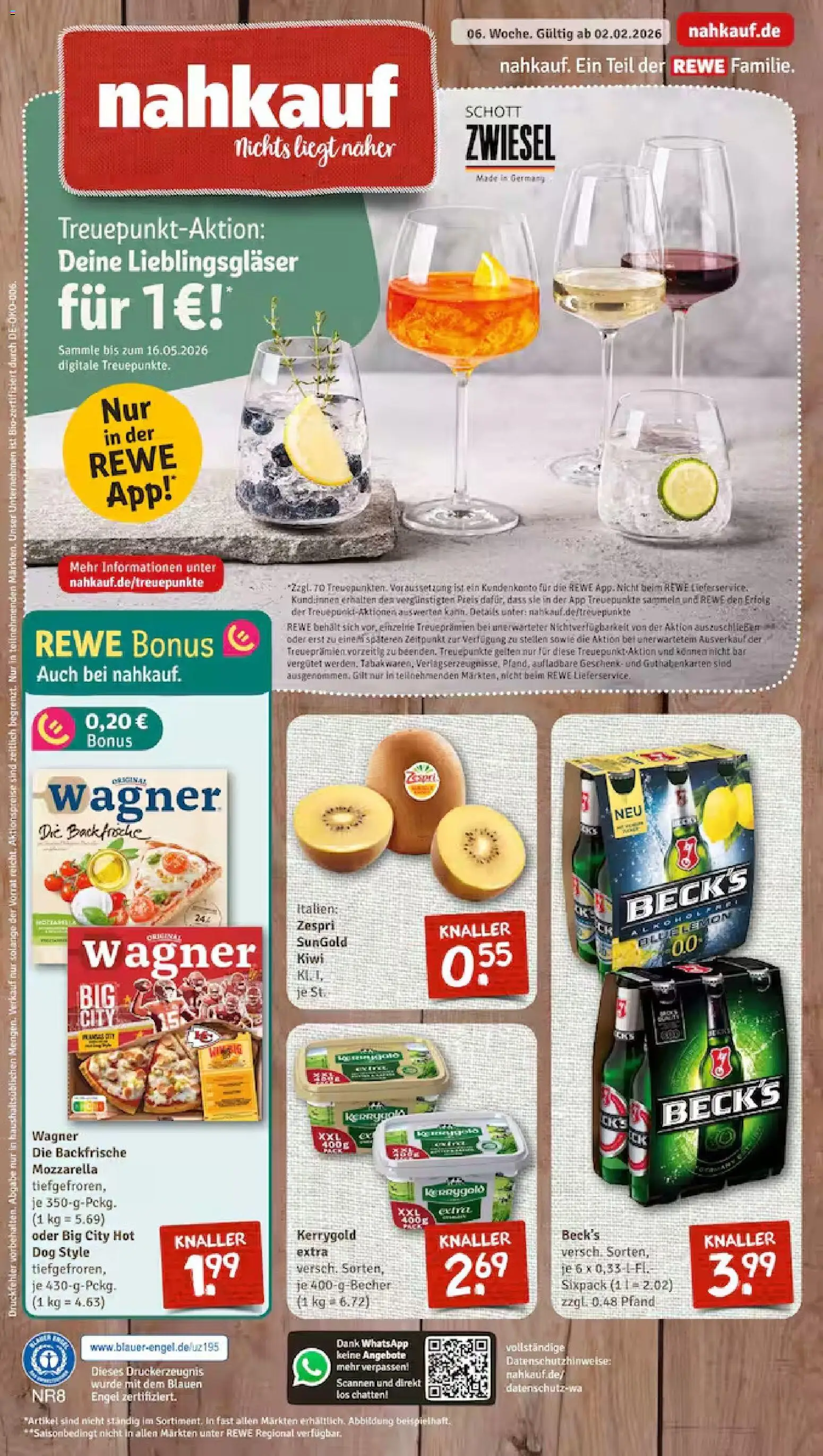 Vorschau von dem Prospekt des Geschäftes Nahkauf, gültig ab dem 02.02.2026