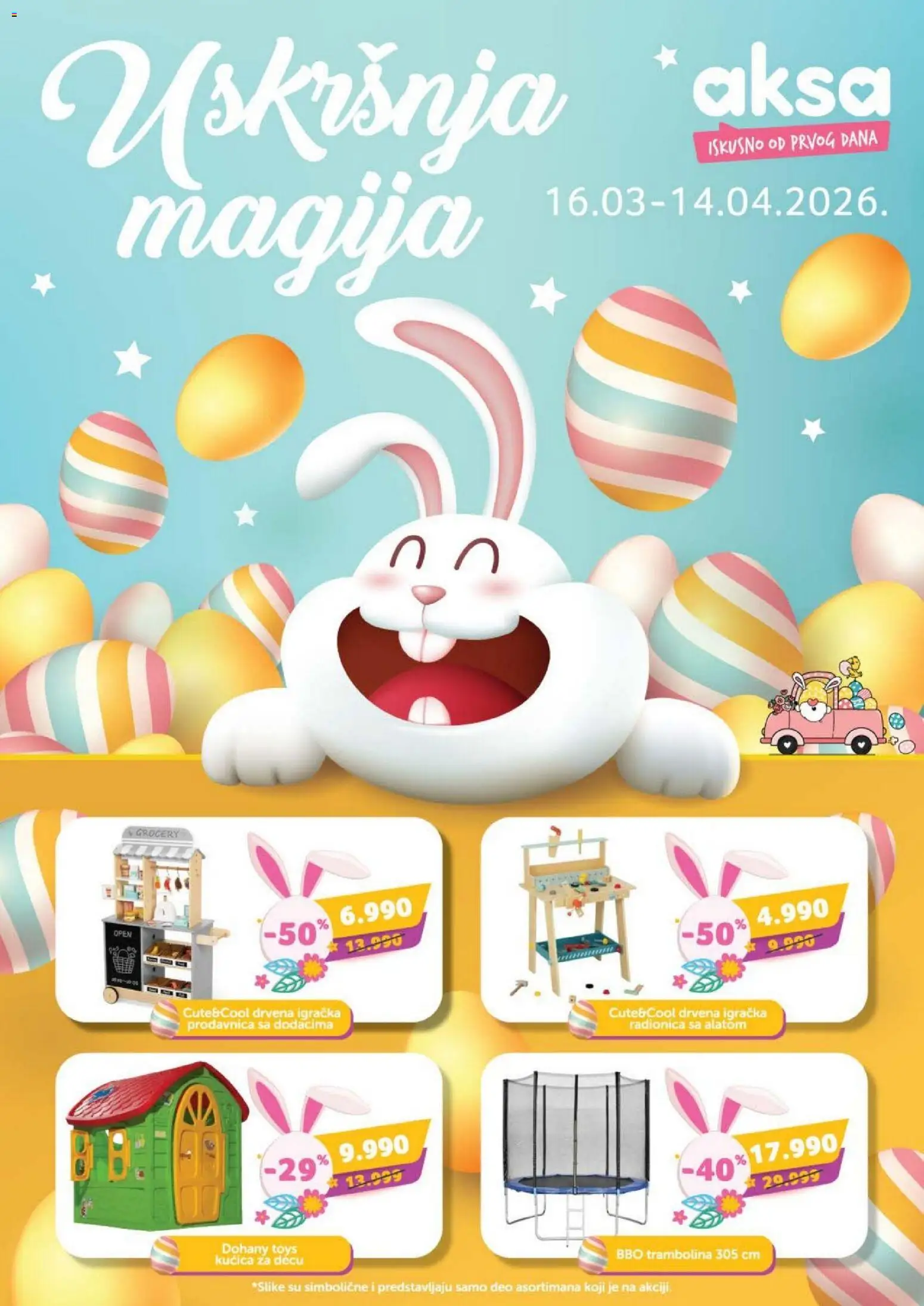 Pregled Aksa kataloga - važi od 16.03.2026