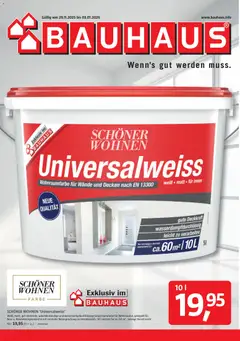 Vorschau von dem Prospekt des Geschäftes Bauhaus, gültig ab dem 29.11.2025
